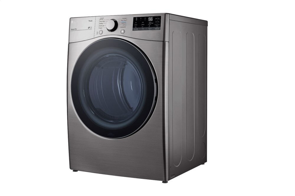 Lg DLG3601V 7.4 Cu. Ft. Ultra Large Capacity Smart Wi-Fi Enabled Front Load Gas Dryer With Built-In Intelligence