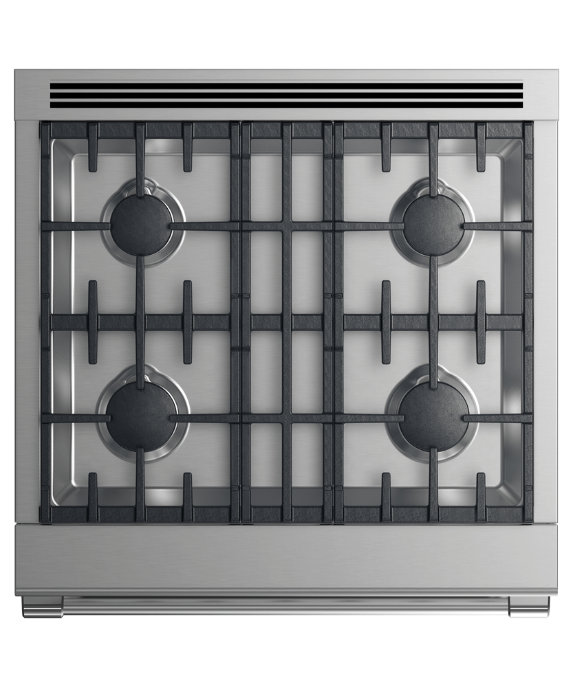 Fisher & Paykel RDV2304LN Dual Fuel Range, 30", 4 Burners