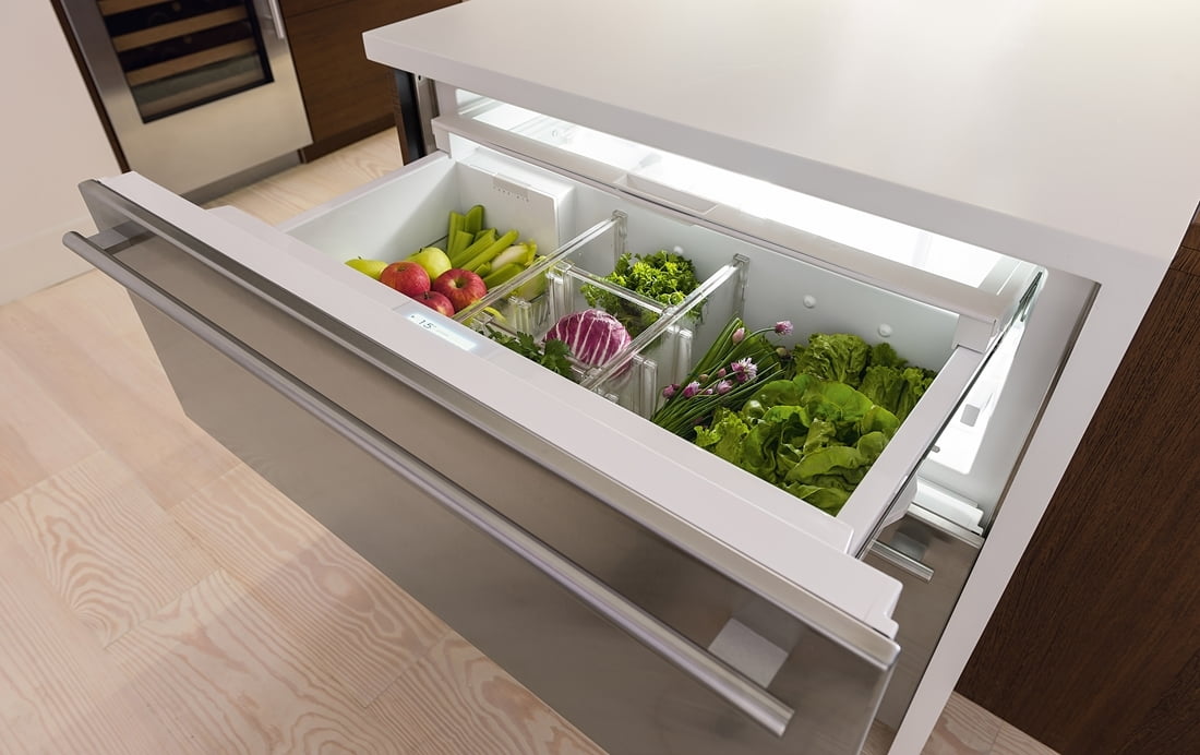 Sub-Zero ID30C 30" Designer Refrigerator/Freezer Drawers - Panel Ready
