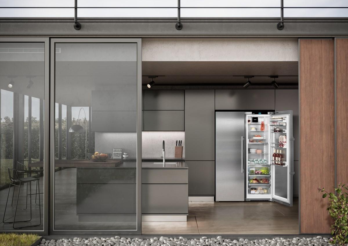 Liebherr SRB5290 Freestanding Fridge With Biofresh Professional