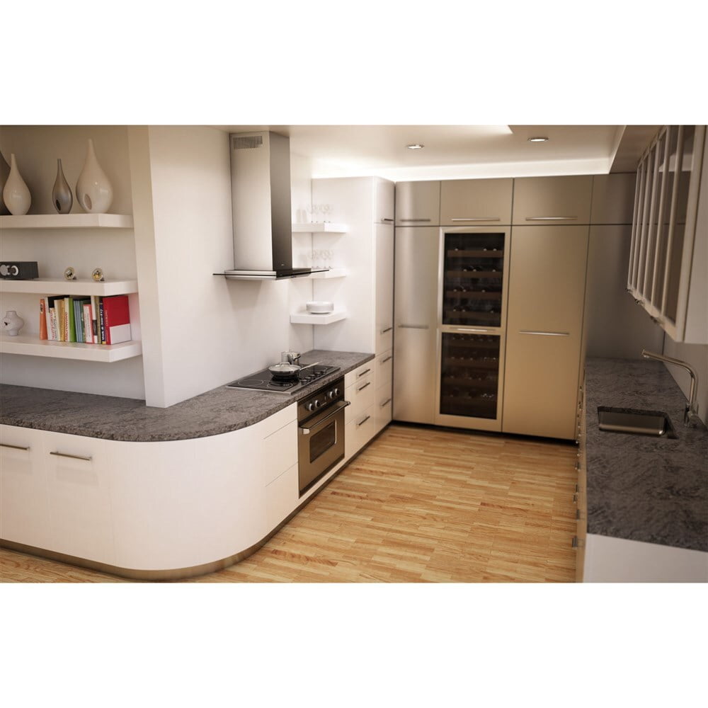 Zephyr ZVOE30AG 30" Verona Wall Hood W/715 Cfm Blower,5 Speed Levels,Act,Dcbl Spprssion