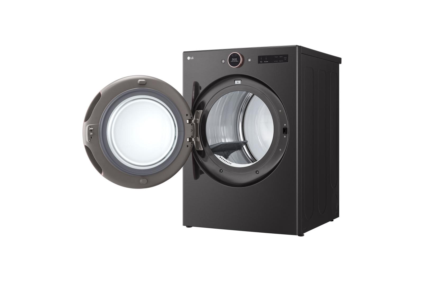 Lg DLGX6501B 7.4 Cu. Ft. Smart Front Load Energy Star Gas Dryer With Sensor Dry & Steam Technology