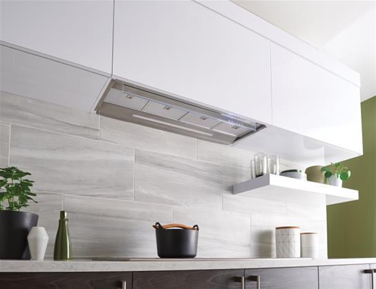 Best Range Hoods CC45I90SB Cc45 Built-In 34-Inch Brushed Stainless Steel Chimney Hood With 650 Max Cfm Internal Blower