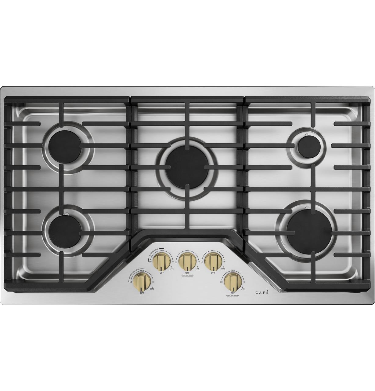 Cafe CXCG1K0PMCG Café™ 5 Gas Cooktop Knobs - Brushed Brass
