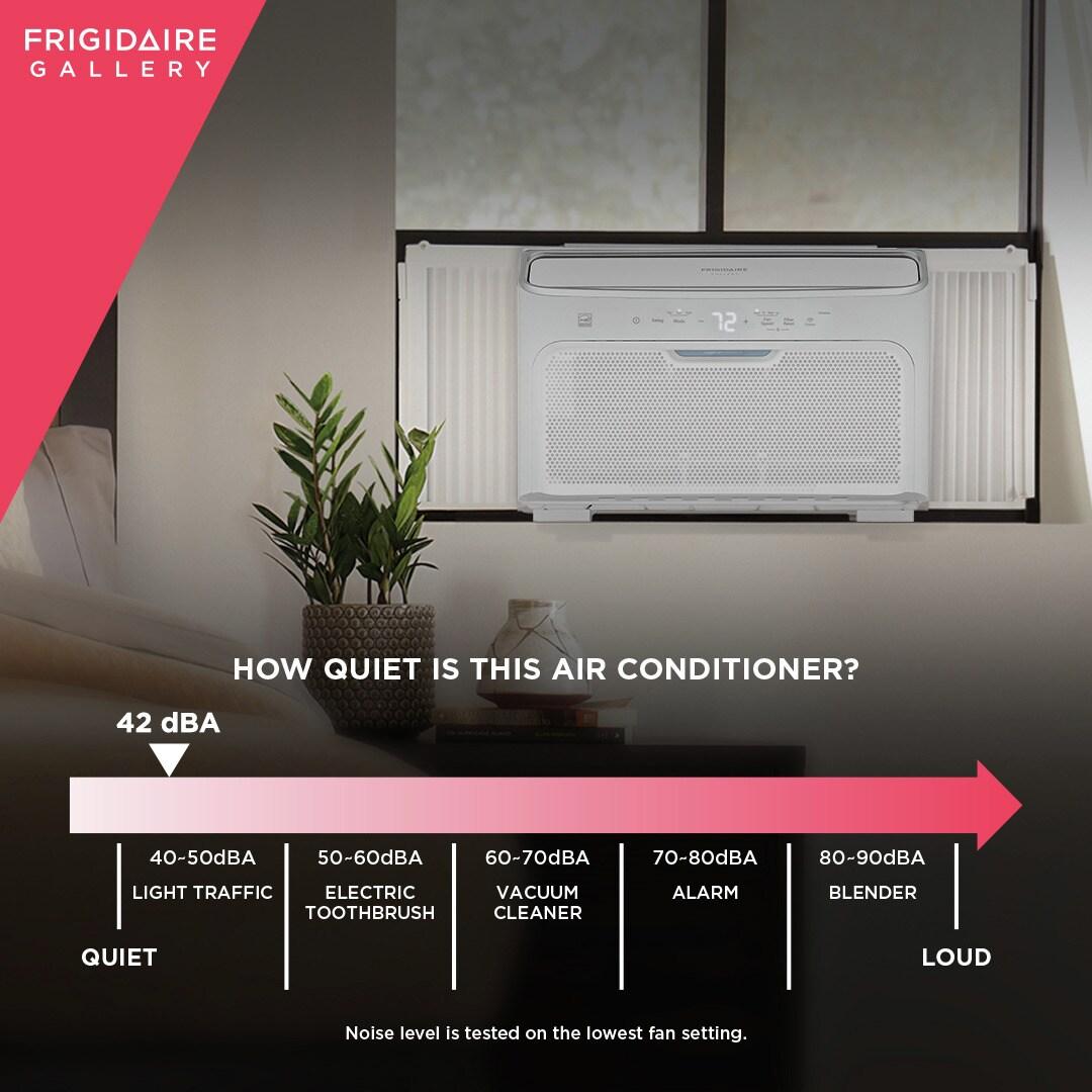 Frigidaire GHWQ103WC1 Frigidaire Gallery 10,000 Btu Inverter Quiet Temp Smart Room Air Conditioner