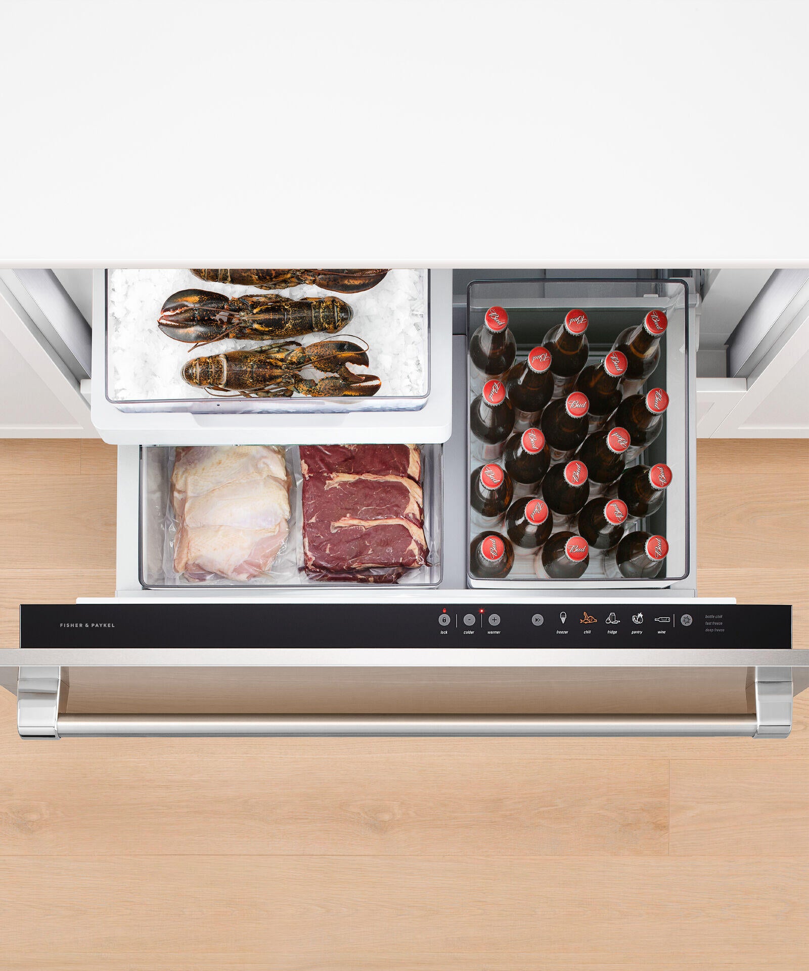 Fisher & Paykel RB36S25MKIWN1 Integrated Cooldrawer™ Multi-Temperature Drawer
