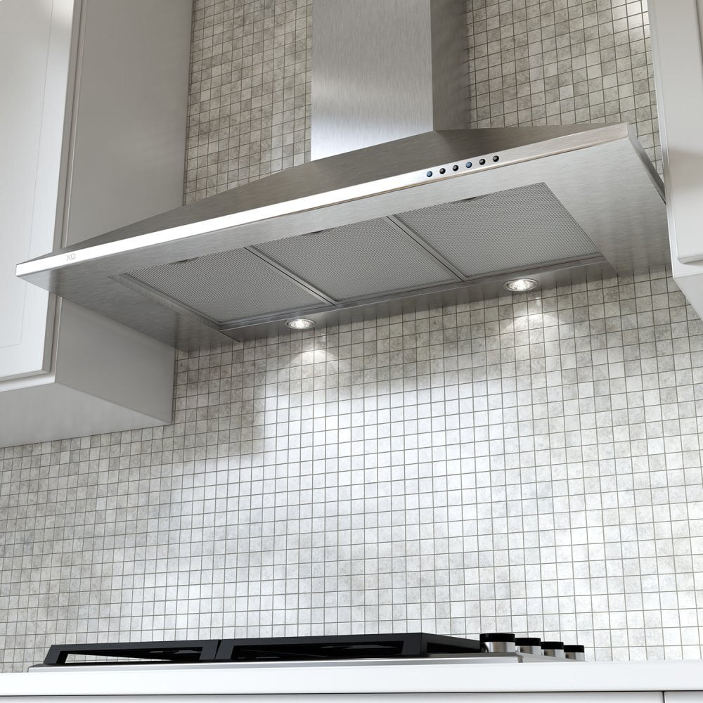 Xo Appliance XOB36S 600 Cfm 36" Italian Made Wall Mount Chimney Range Hood Stainless