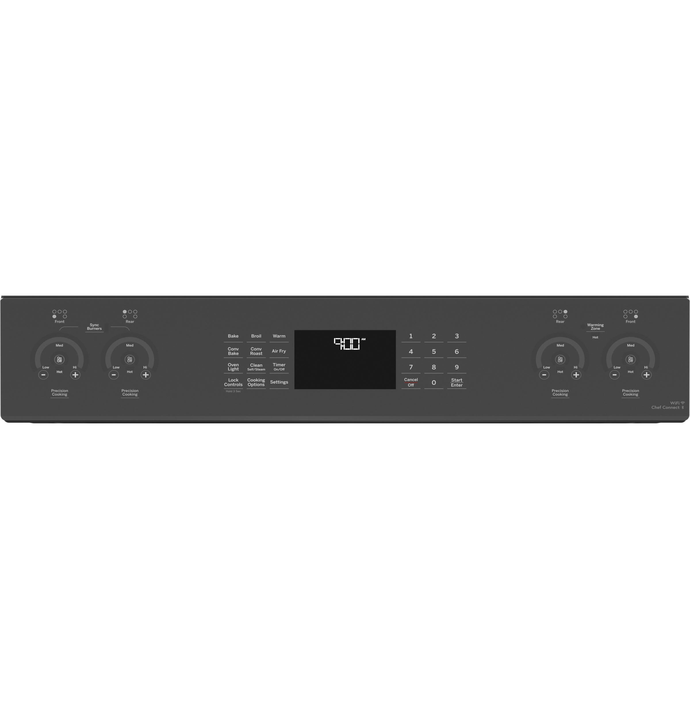 Ge Appliances PHS930BPTS Ge Profile™ 30" Smart Slide-In Front-Control Induction And Convection Range With No Preheat Air Fry