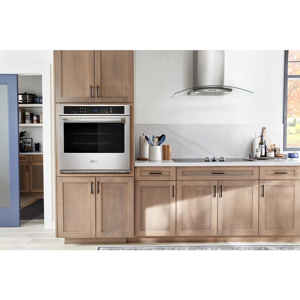 Maytag MOES6030LZ 30-Inch Single Wall Oven With Air Fry And Basket - 5.0 Cu. Ft.