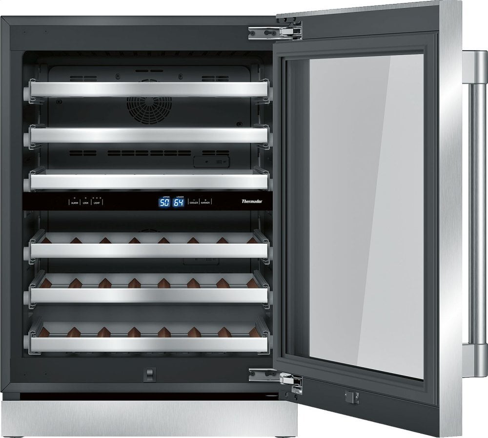 Thermador T24UW920RS 24-Inch Under-Counter Wine Reserve With Glass Door