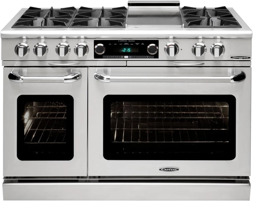 Capital COB488 Connoisseurian 48" Dual Fuel Self Clean Range