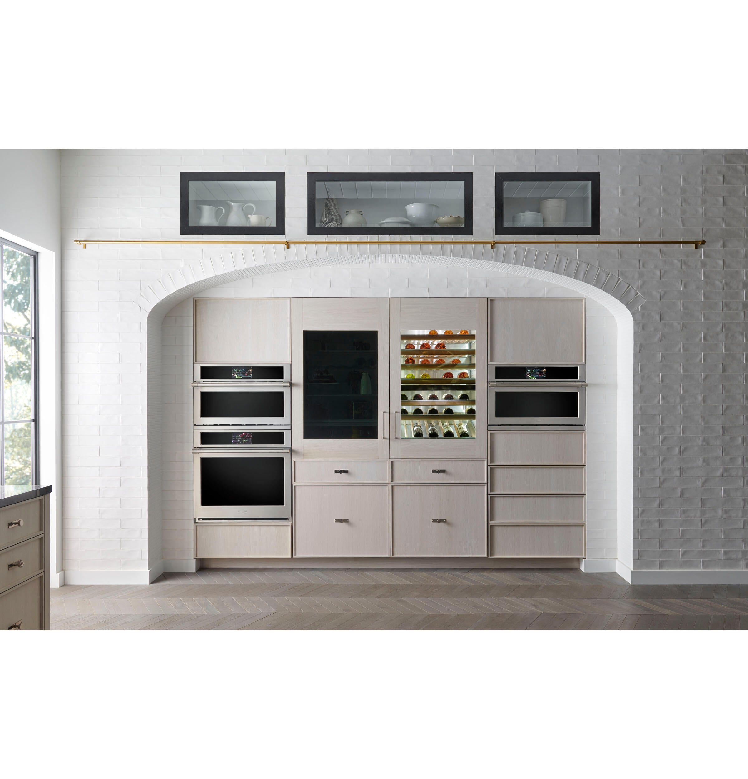 Monogram ZIW303NPPII Monogram 30" Fully Integrated Wine Refrigerator