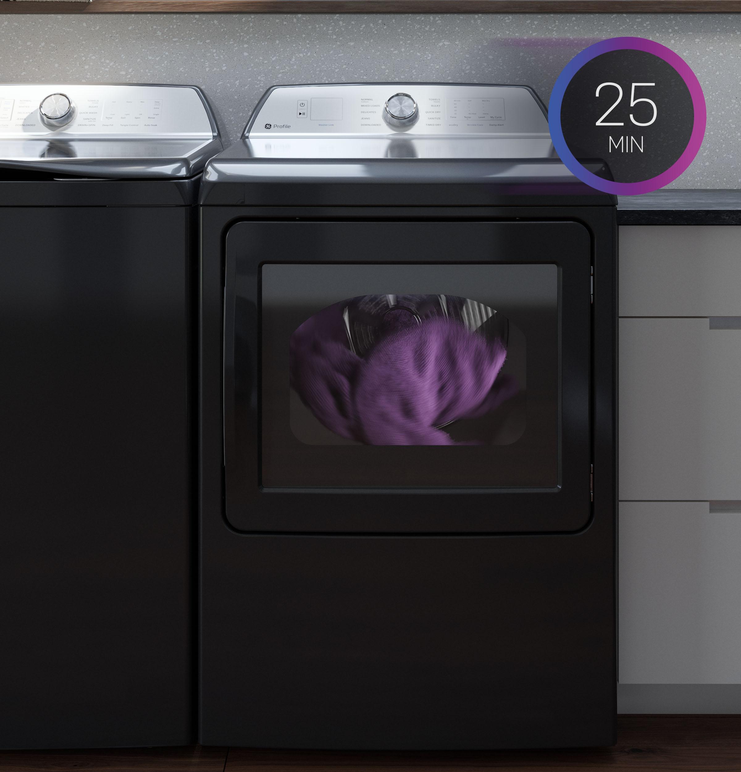 Ge Appliances PTD90GBPTDG Ge Profile™ 7.3 Cu. Ft. Capacity Smart Gas Dryer With Fabric Refresh
