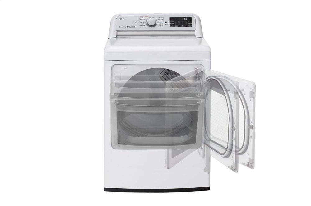 Lg DLGX7801WE 7.3 Cu.Ft. Smart Wi-Fi Enabled Gas Dryer With Turbosteam™