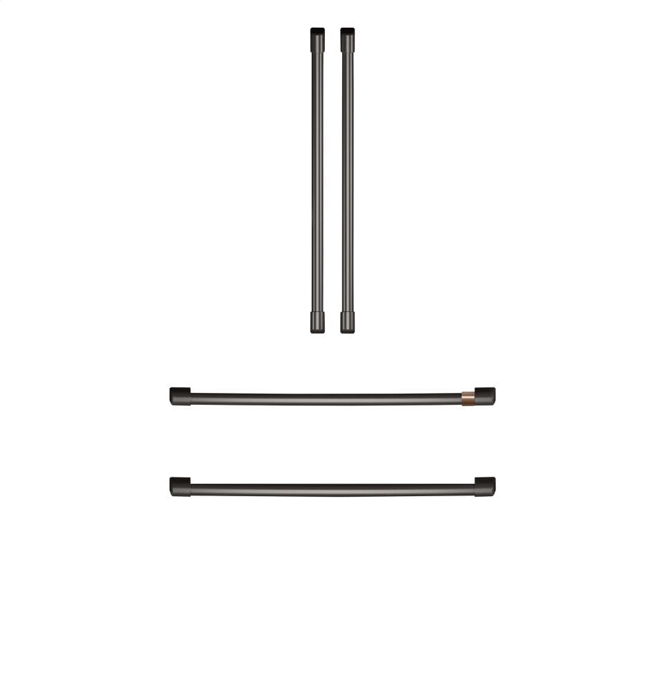 Cafe CXQB4H4PNBT Café Refrigeration Handle Kit - Brushed Black
