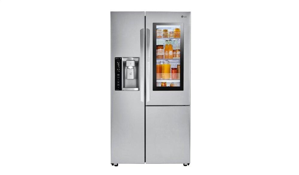 Lg LSXC22396S 22 Cu.Ft. Smart Wi-Fi Enabled Instaview™ Door-In-Door® Counter-Depth Refrigerator