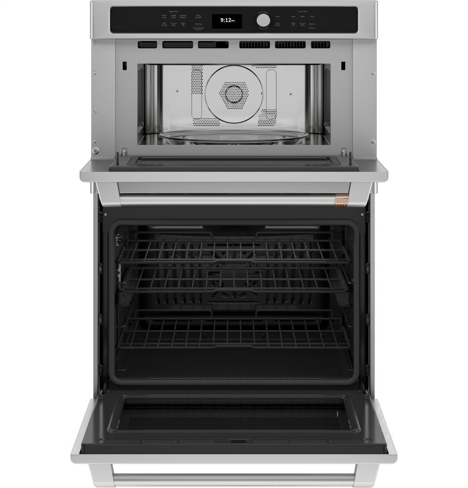 Cafe CTC912P2NS1 Café 30 In. Combination Double Wall Oven With Convection And Advantium® Technology