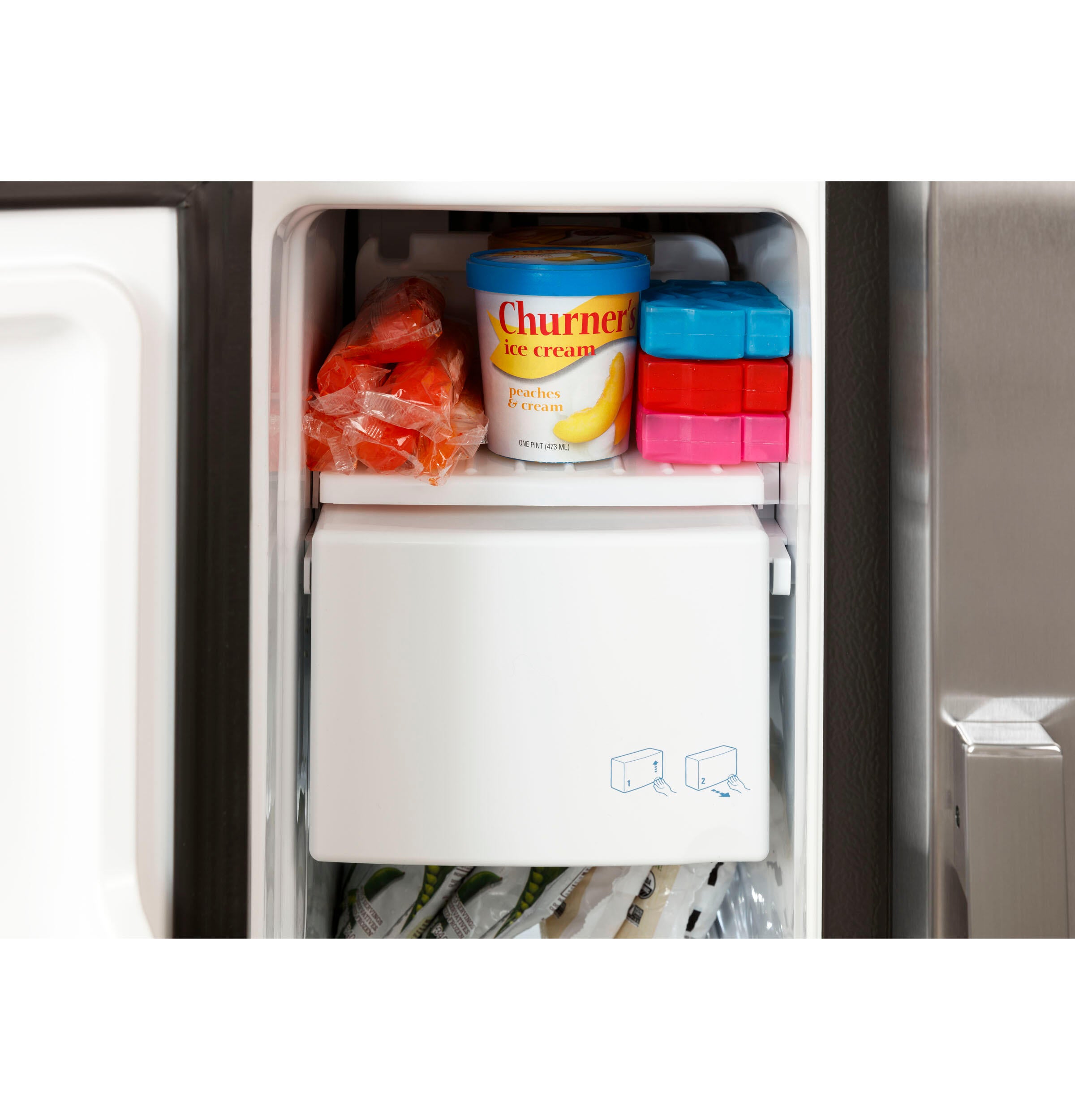 Ge Appliances GSS23GMPES Ge® 23.0 Cu. Ft. Side-By-Side Refrigerator