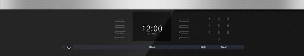 Miele H6560B H 6560 B Am 24 Inch Convection Oven With Airclean Catalyzer And Roast Probe For Precise Cooking.