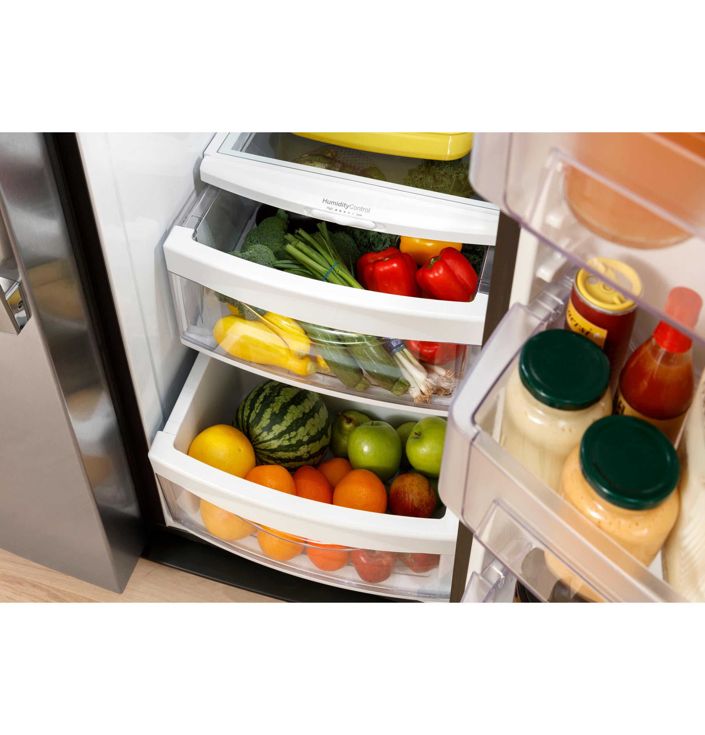 Ge Appliances GSE23GGPBB Ge® Energy Star® 23.0 Cu. Ft. Side-By-Side Refrigerator