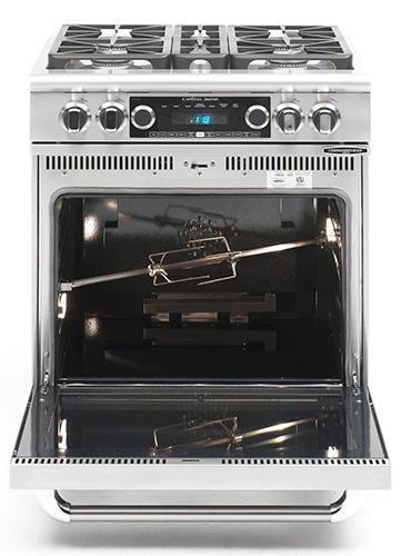 Capital CSB304 Connoisseurian 30" Dual Fuel Self Clean Range