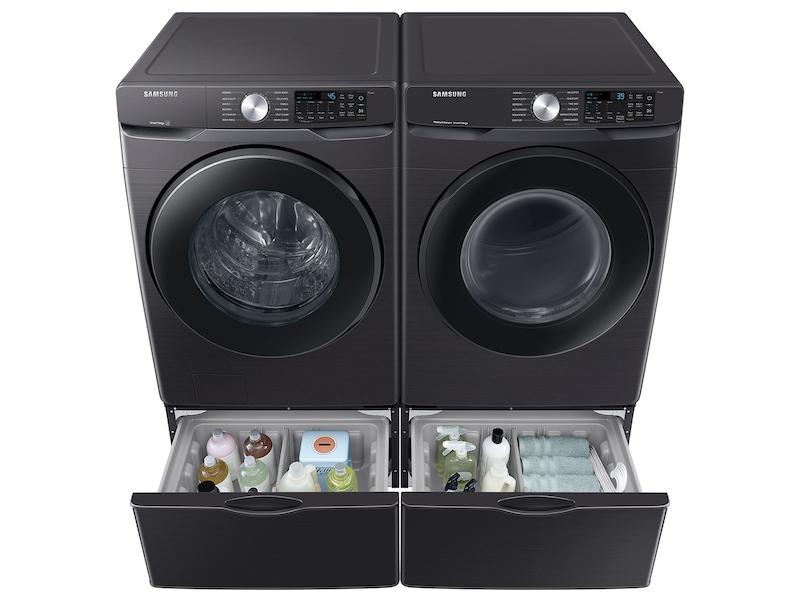 Samsung DVG51CG8000V 7.5 Cu. Ft. Smart Gas Dryer With Sensor Dry In Brushed Black