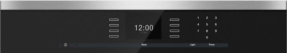 Miele H6560BP H 6560 Bp Am 24 Inch Convection Oven With Airclean Catalyzer And Roast Probe For Precise Cooking.