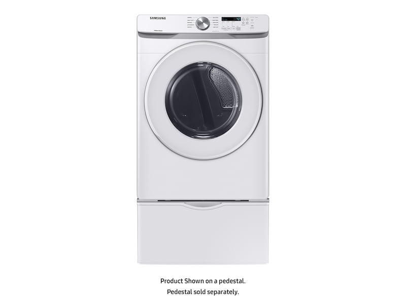 Samsung DVG45T6000W 7.5 Cu. Ft. Gas Dryer With Sensor Dry In White