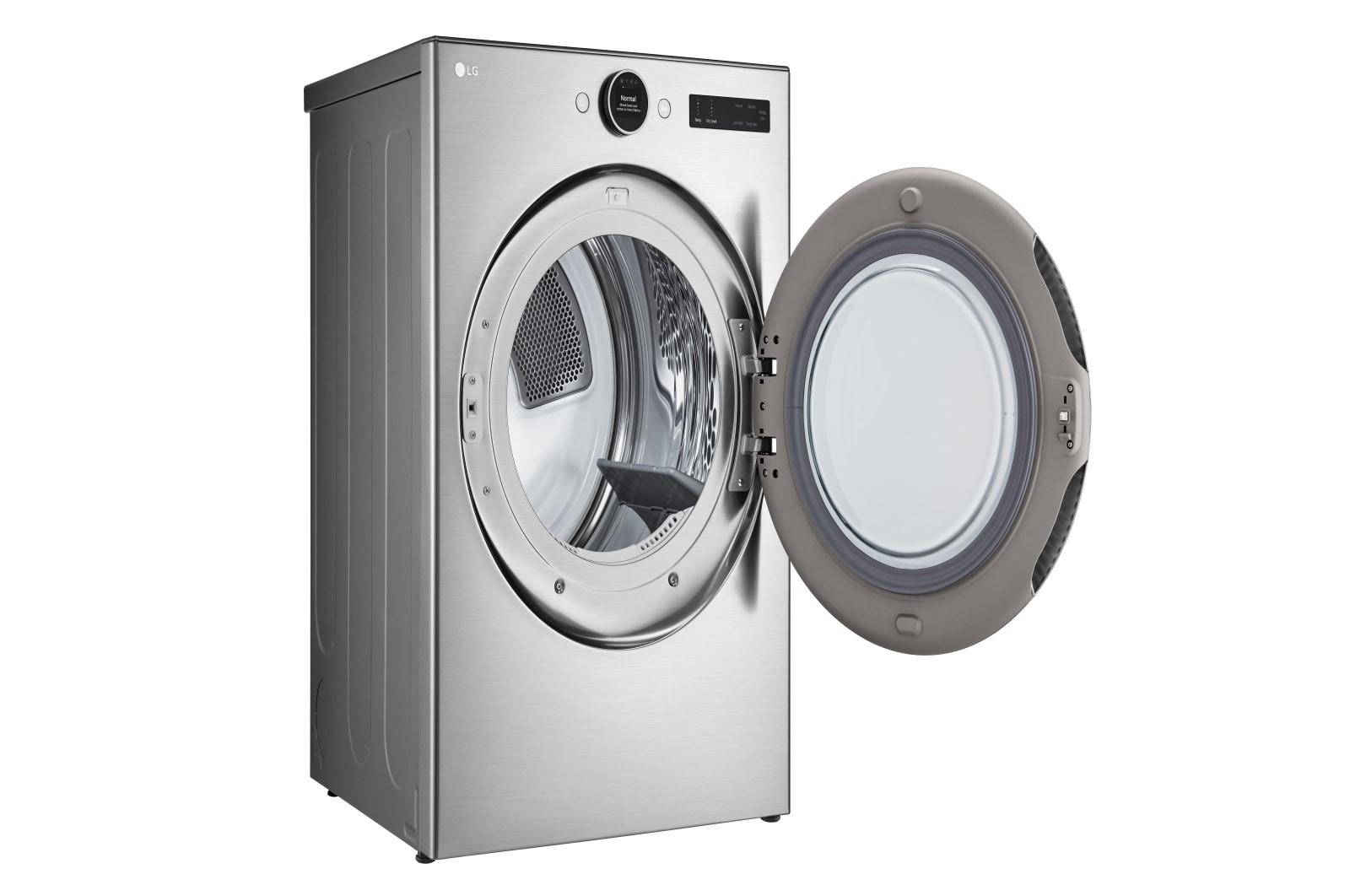 Lg DLEX5500V 7.4 Cu. Ft. Ultra Large Capacity Smart Front Load Electric Energy Star Dryer With Sensor Dry & Steam Technology