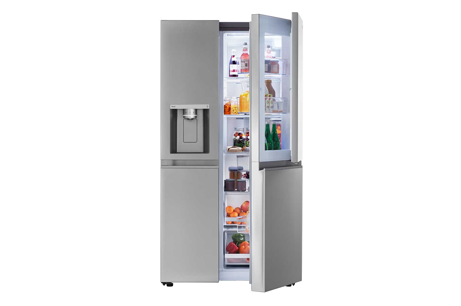 Lg LRSDS2706S 27 Cu. Ft. Side-By-Side Door-In-Door® Refrigerator With Craft Ice™