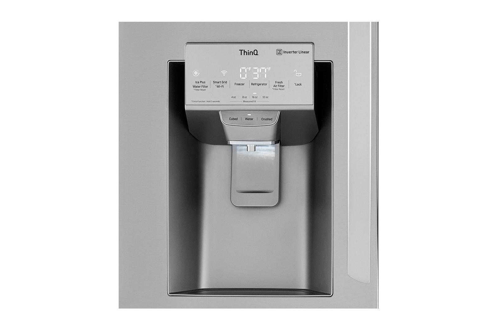 Lg LRMXS3006S 30 Cu Ft. Smart French Door Refrigerator With Craft Ice™ & Full-Convert™ Drawer