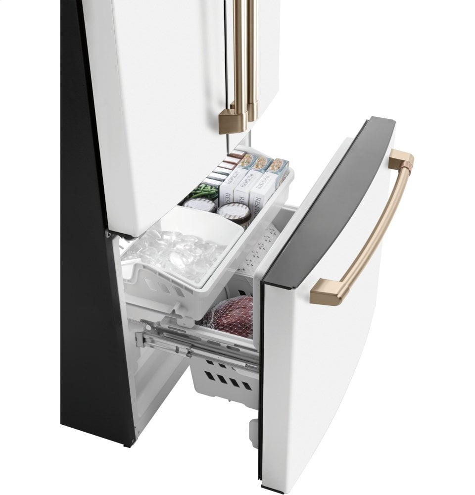 Cafe CWE19SP4NW2 Café Energy Star® 18.6 Cu. Ft. Counter-Depth French-Door Refrigerator