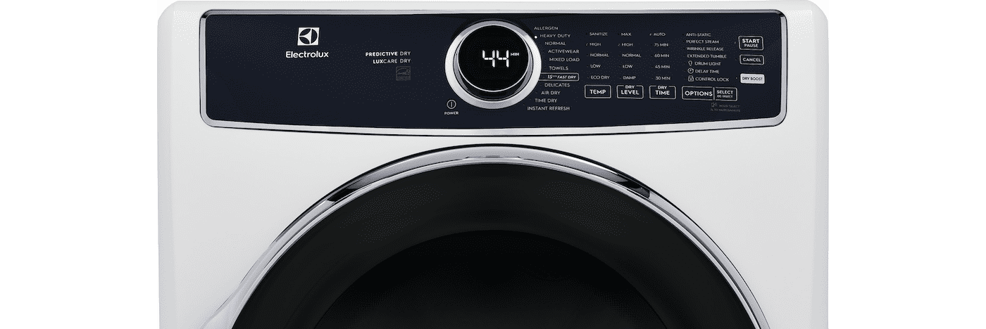 Electrolux ELFG7637AW Gas 8.0 Cu. Ft. Front Load Dryer