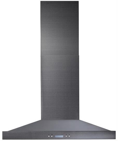 Best Range Hoods WC53I30BLS Notte - 29-7/8" Black Stainless Steel Chimney Range Hood, 550 Cfm