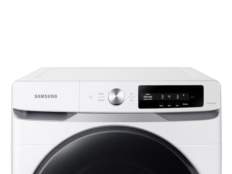 Samsung WF45A6400AW 4.5 Cu. Ft. Large Capacity Smart Dial Front Load Washer With Super Speed Wash In White