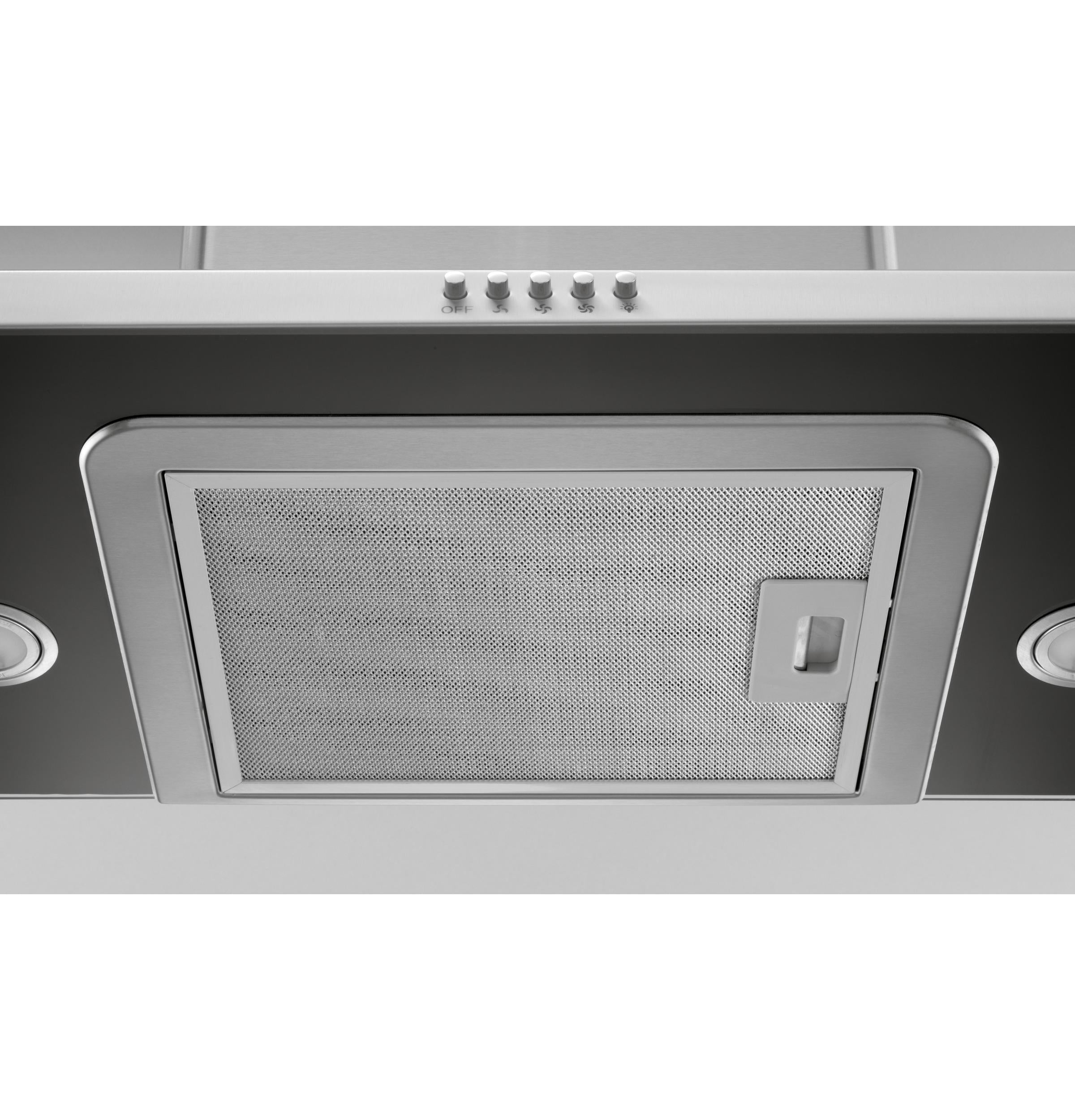 Ge Appliances UVW7241SNSS 24" Chimney Vent With Tempered Glass
