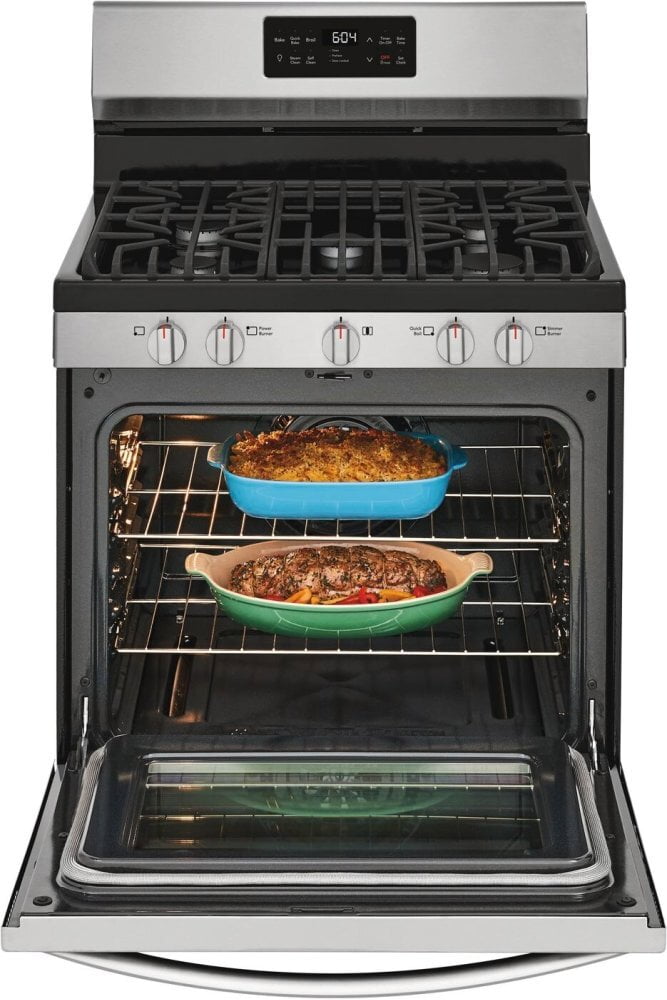 Frigidaire GCRG3038AF Frigidaire Gallery 30'' Freestanding Gas Range With Steam Clean