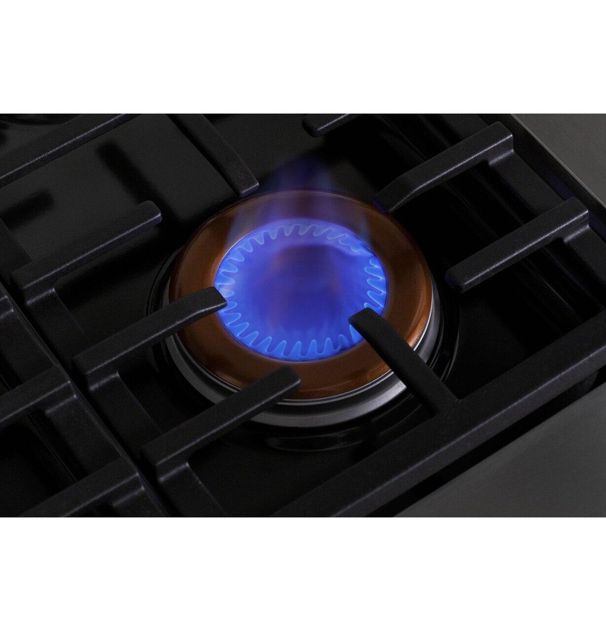 Cafe C2Y486P2TS1 Café™ 48" Smart Dual-Fuel Commercial-Style Range With 6 Burners And Griddle (Natural Gas)