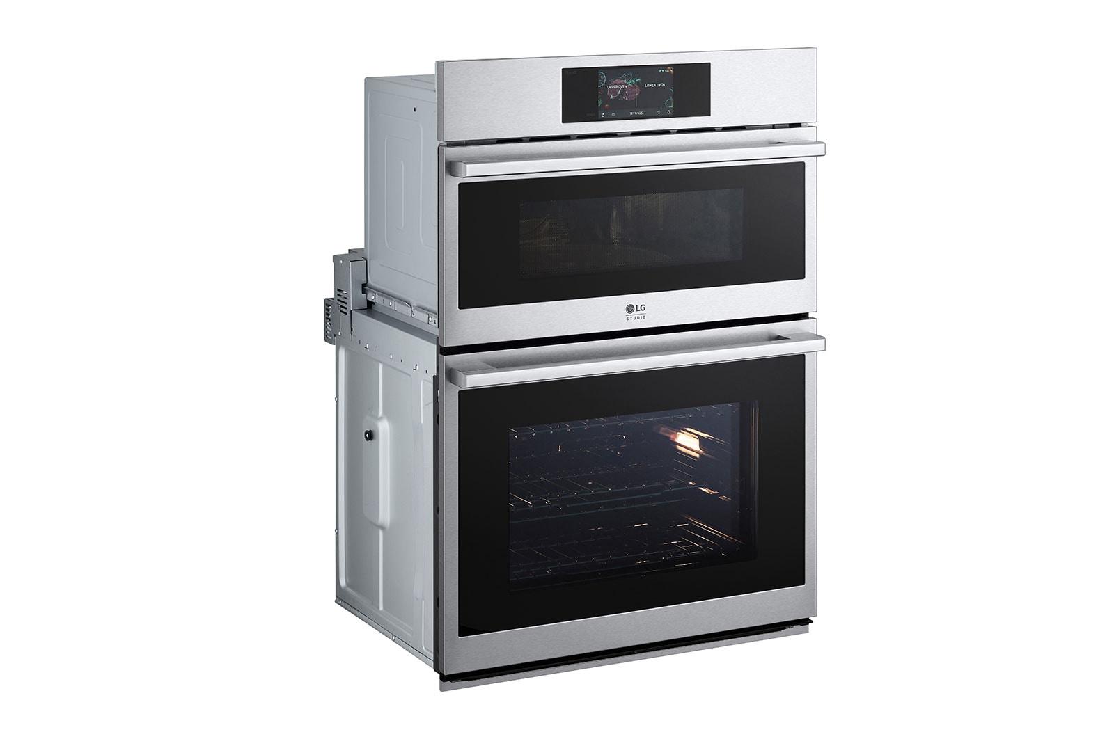 Lg WCES6428F Lg Studio 1.7/4.7 Cu. Ft. Combination Double Wall Oven With Air Fry