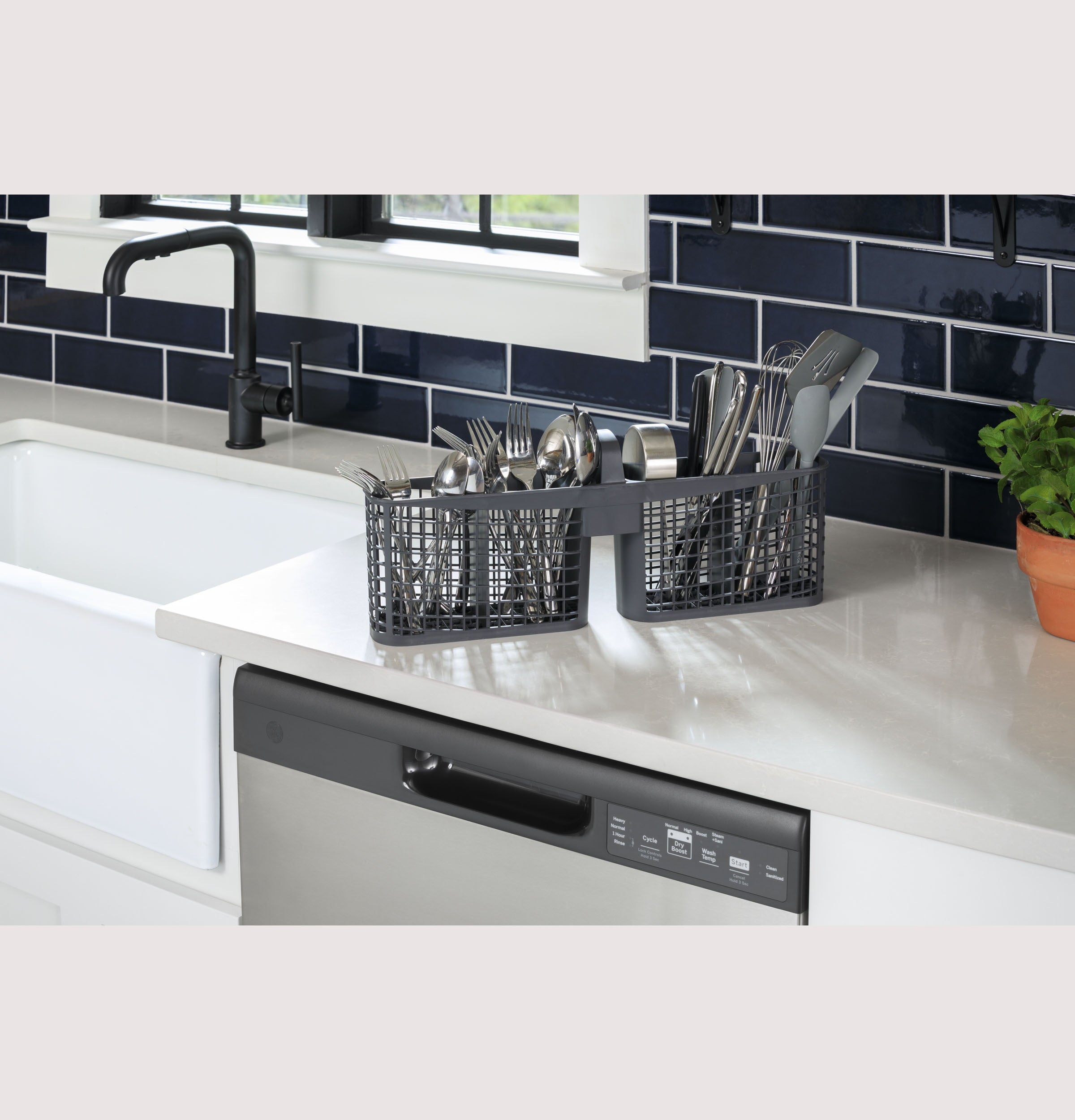Ge Appliances GDF510PSRSS Ge® Dishwasher With Front Controls
