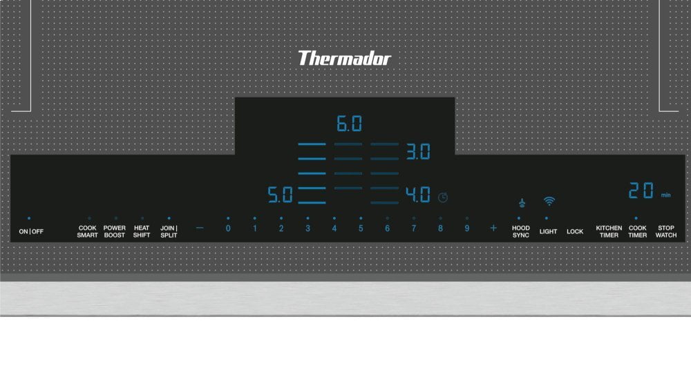 Thermador CIT367XMS 36-Inch Masterpiece® Liberty® Induction Cooktop, Silver Mirrored, Framed