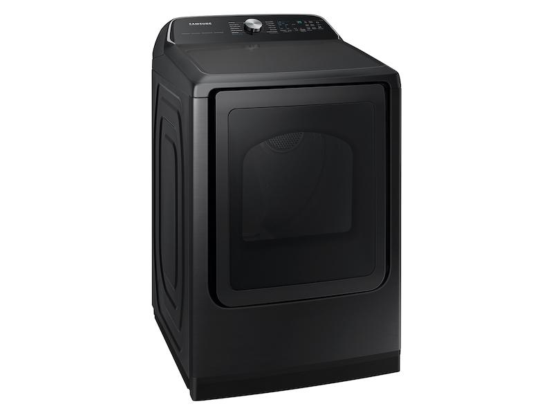 Samsung DVG55CG7100V 7.4 Cu. Ft. Smart Gas Dryer With Steam Sanitize+ In Brushed Black