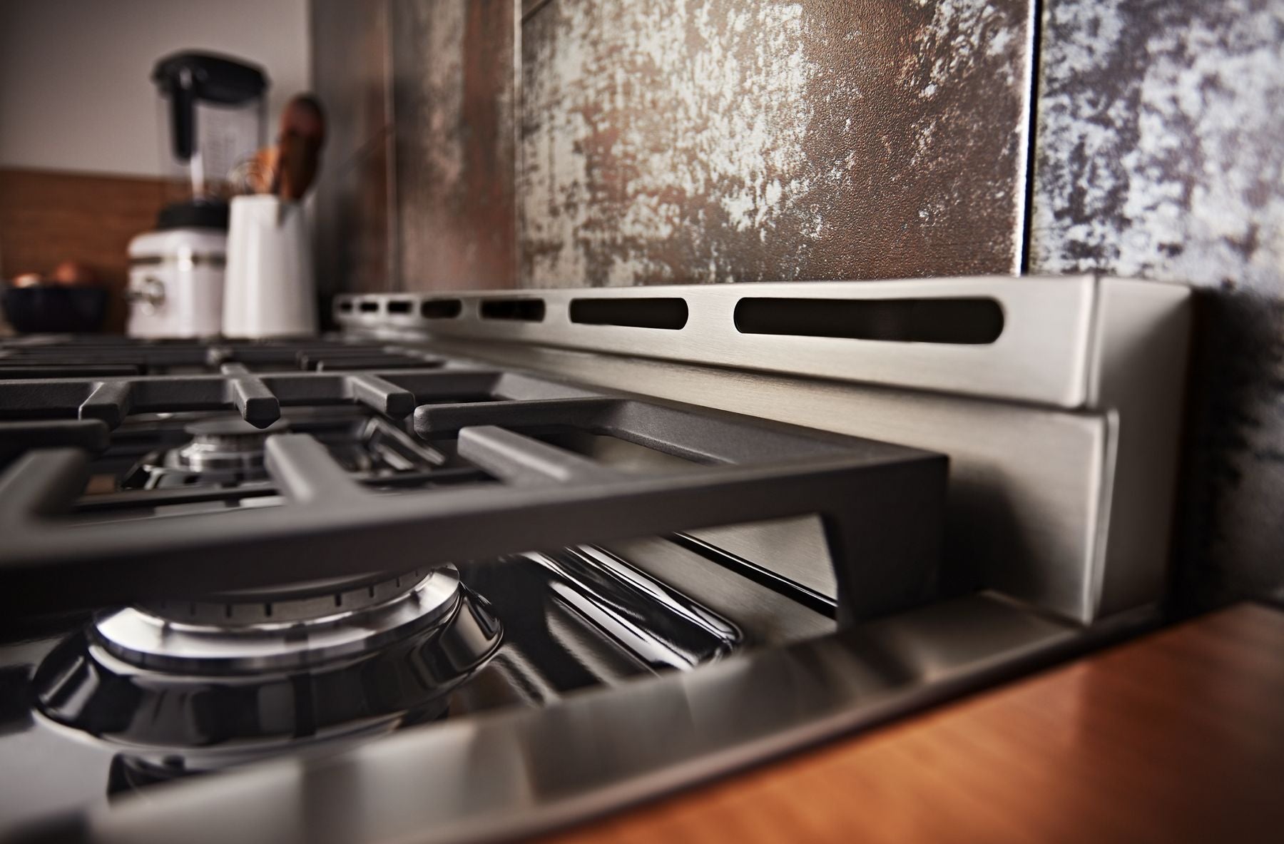Kitchenaid KFGC506JBK Kitchenaid® 36'' Smart Commercial-Style Gas Range With 6 Burners - Imperial Black
