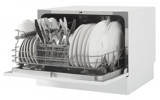 Danby DDW621WDB Danby 6 Place Setting Countertop Dishwasher
