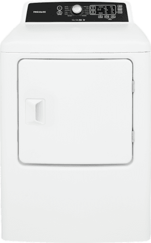 Frigidaire FFRE4120SW Frigidaire 6.7 Cu. Ft. Free Standing Electric Dryer