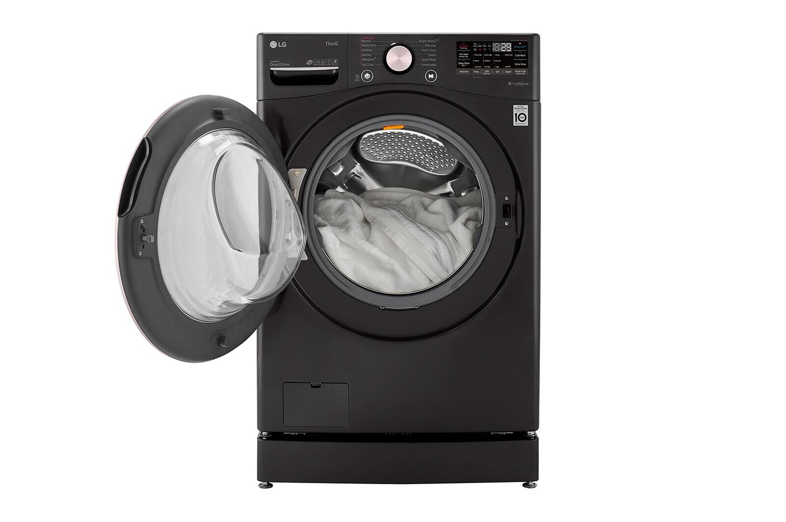 Lg WDPS1B Ada Compliant Laundry Pedestal Riser - Black Steel