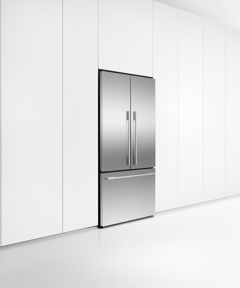 Fisher & Paykel RF201ADX5N Freestanding French Door Refrigerator Freezer, 36", 20.1 Cu Ft