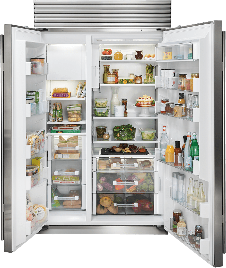 Sub-Zero BI48SIDSPH 48" Classic Side-By-Side Refrigerator/Freezer With Internal Dispenser