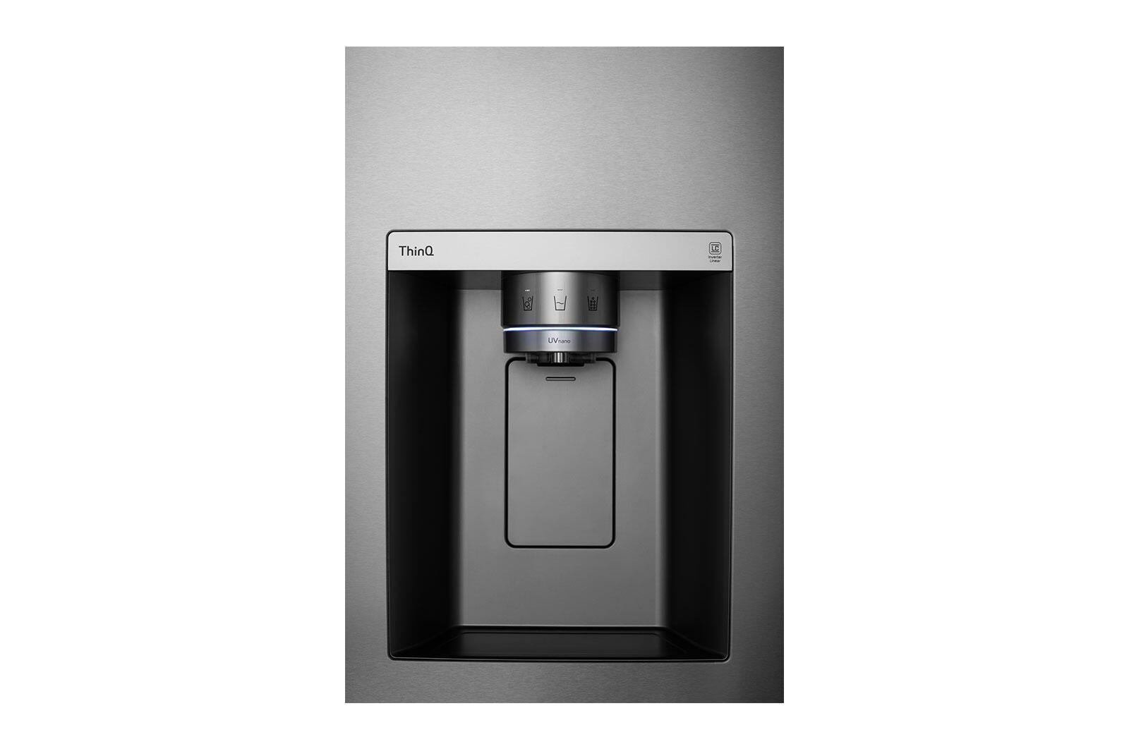 Lg LRSOS2706S 27 Cu. Ft. Side-By-Side Instaview™ Refrigerator