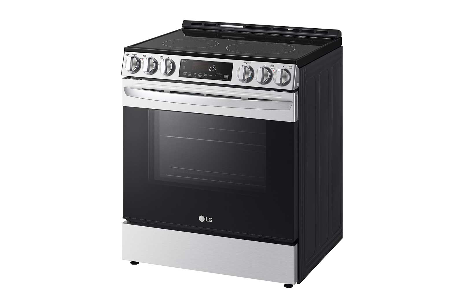 Lg LSEL6333F 6.3 Cu Ft. Smart Wi-Fi Enabled Fan Convection Electric Slide-In Range With Air Fry & Easyclean®
